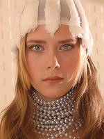 Girl in original clothes