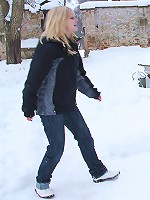 Blonde teen girl suck and fucking