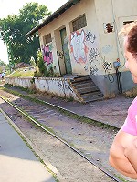 hotcutie fucked outside in garden