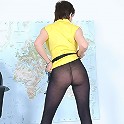 Pantyhose leggy wife