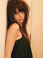 Gorgeous 18yo teen smokes cigarette in a very sexy way