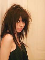 Gorgeous 18yo teen smokes cigarette in a very sexy way