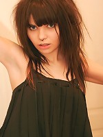 Gorgeous 18yo teen smokes cigarette in a very sexy way