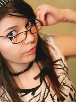 Gorgeous 18yo EMO teen posing and teasing