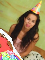 Naughty Kiki turns 18 and finally takes part in sex party!