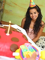 Teen Kiki turns 18yo and fucks at her birthday party