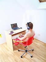 Sweet 18yo teen Caprice participating in group sex contest