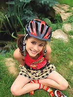 Yummy teen Little Caprice shows off her nude sweet body