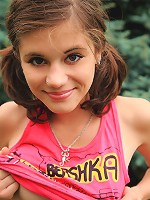 Yummy teen Little Caprice shows off her nude sweet body