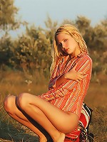 Zemani.com Ana - Young tourist decides to have a rest naked just near her tent.